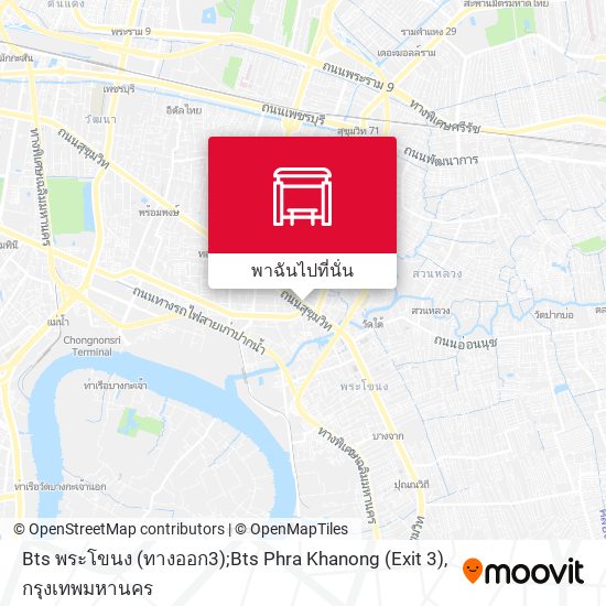 Bts พระโขนง (ทางออก3);Bts Phra Khanong (Exit 3) แผนที่