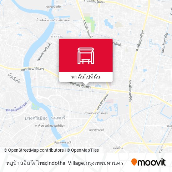 หมู่บ้านอินโดไทย;Indothai Village แผนที่