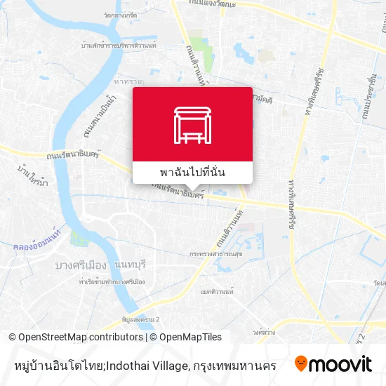 หมู่บ้านอินโดไทย;Indothai Village แผนที่
