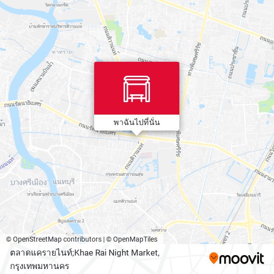 ตลาดแครายไนท์;Khae Rai Night Market แผนที่