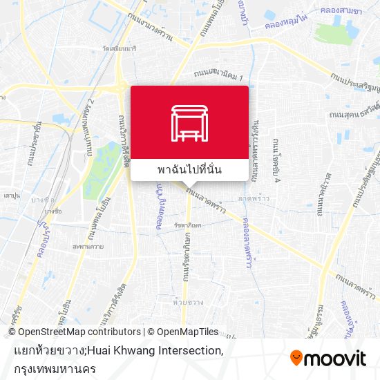 แยกห้วยขวาง;Huai Khwang Intersection แผนที่