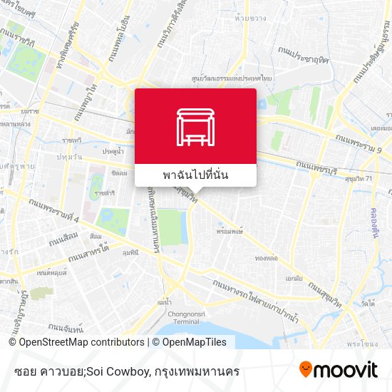 ซอย คาวบอย;Soi Cowboy แผนที่
