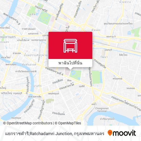 แยกราชดำริ;Ratchadamri Junction แผนที่