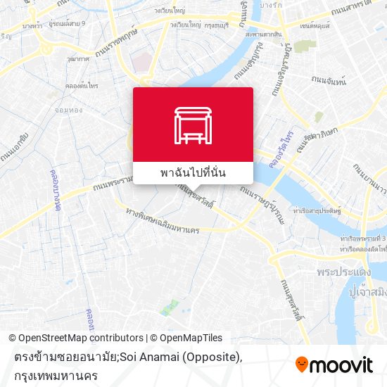 ตรงข้ามซอยอนามัย;Soi Anamai (Opposite) แผนที่