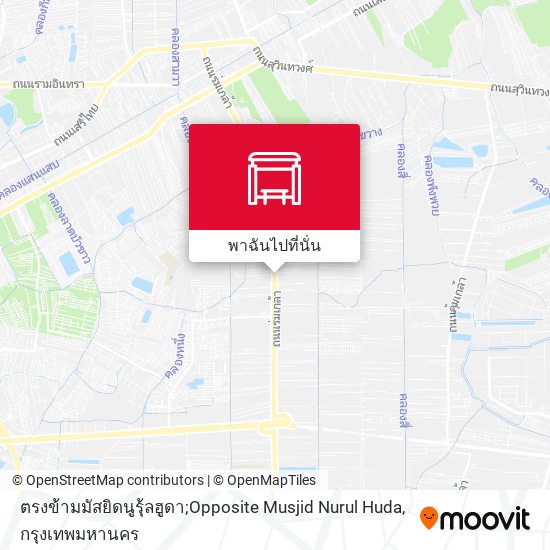 ตรงข้ามมัสยิดนูรุ้ลฮูดา;Opposite Musjid Nurul Huda แผนที่