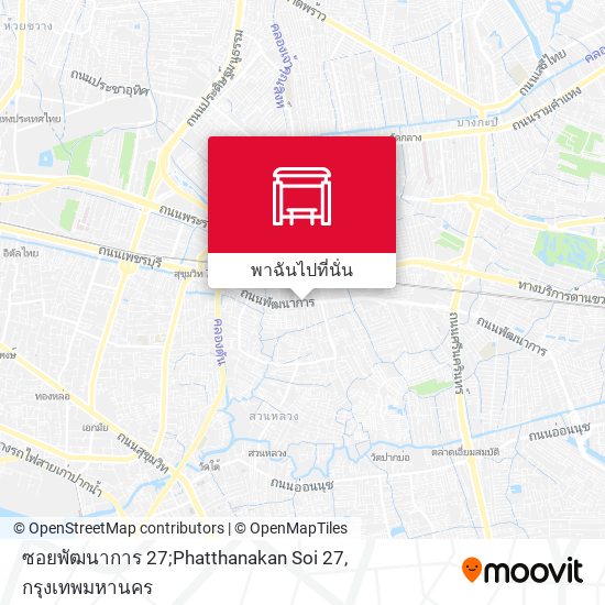 ซอยพัฒนาการ 27;Phatthanakan Soi 27 แผนที่