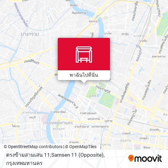 ตรงข้ามสามเสน 11;Samsen 11 (Opposite) แผนที่