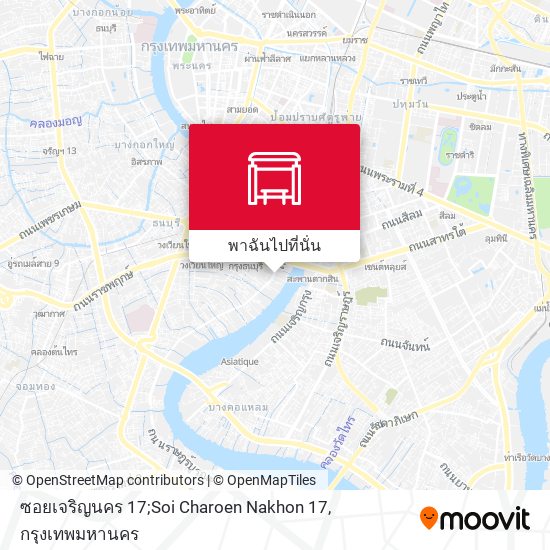 ซอยเจริญนคร 17;Soi Charoen Nakhon 17 แผนที่