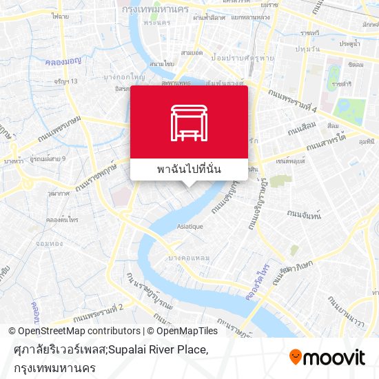 ศุภาลัยริเวอร์เพลส;Supalai River Place แผนที่