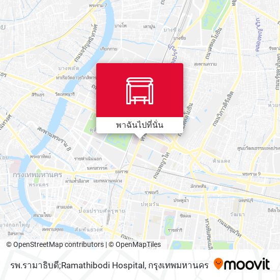 รพ.รามาธิบดี;Ramathibodi Hospital แผนที่