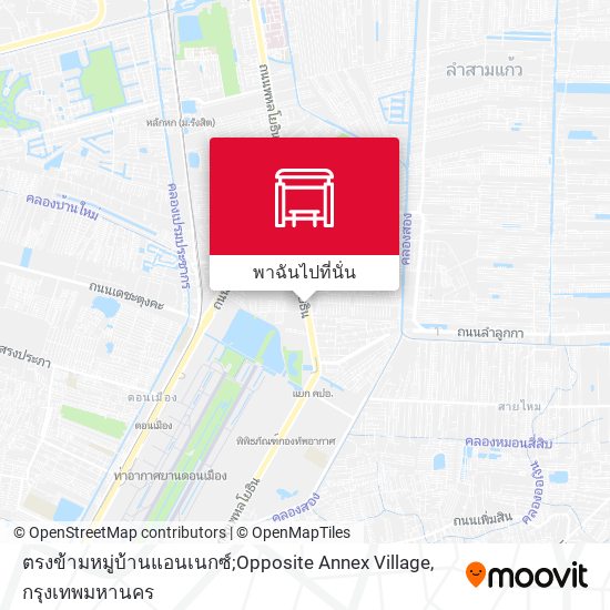 ตรงข้ามหมู่บ้านแอนเนกซ์;Opposite Annex Village แผนที่