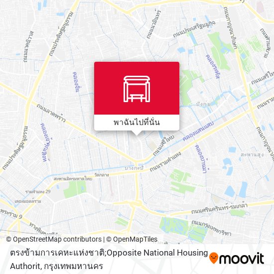 ตรงข้ามการเคหะแห่งชาติ;Opposite National Housing Authorit แผนที่