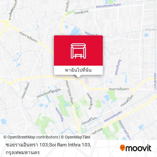 ซอยรามอินทรา 103;Soi Ram Inthra 103 แผนที่