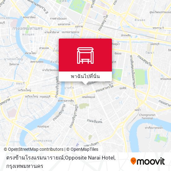 ตรงข้ามโรงแรมนารายณ์;Opposite Narai Hotel แผนที่