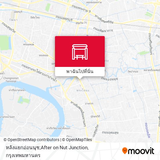 หลังแยกอ่อนนุช;After on Nut Junction แผนที่