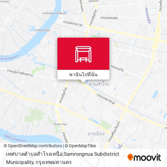 เทศบาลตำบลสำโรงเหนือ;Samrongnua Subdistrict Municipality แผนที่