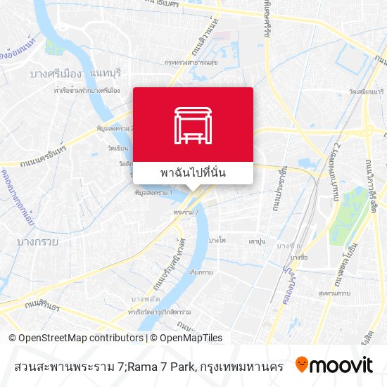 สวนสะพานพระราม 7;Rama 7 Park แผนที่