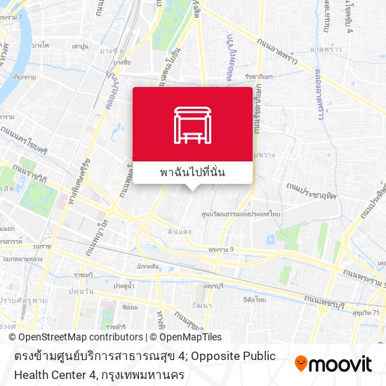 ตรงข้ามศูนย์บริการสาธารณสุข 4; Opposite Public Health Center 4 แผนที่
