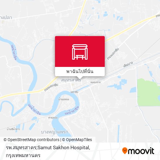 รพ.สมุทรสาคร;Samut Sakhon Hospital แผนที่