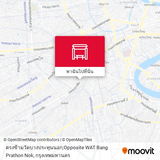 ตรงข้ามวัดบางประทุนนอก;Opposite WAT Bang Prathon Nok แผนที่