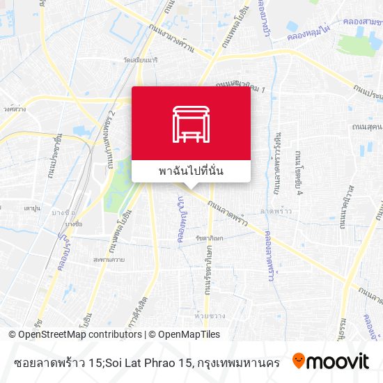 ซอยลาดพร้าว 15;Soi Lat Phrao 15 แผนที่