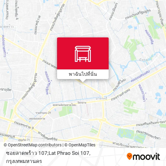 ซอยลาดพร้าว 107;Lat Phrao Soi 107 แผนที่