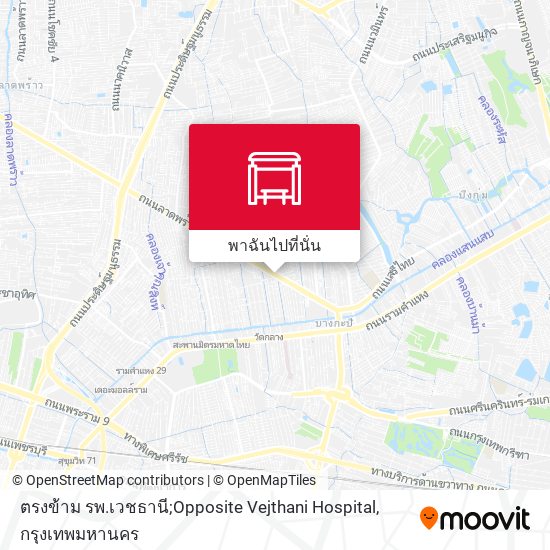 ตรงข้าม รพ.เวชธานี;Opposite Vejthani Hospital แผนที่