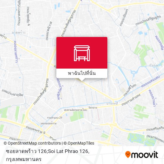 ซอยลาดพร้าว 126;Soi Lat Phrao 126 แผนที่