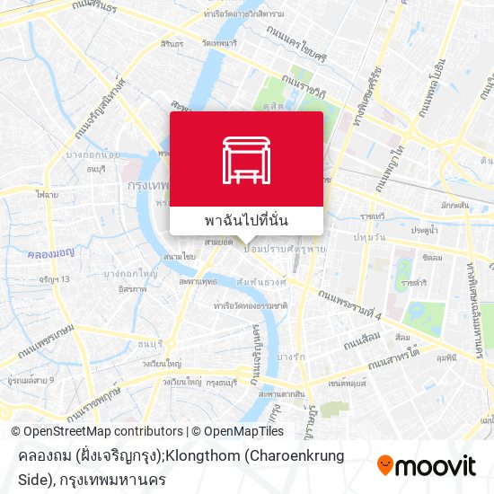 คลองถม (ฝั่งเจริญกรุง);Klongthom (Charoenkrung Side) แผนที่