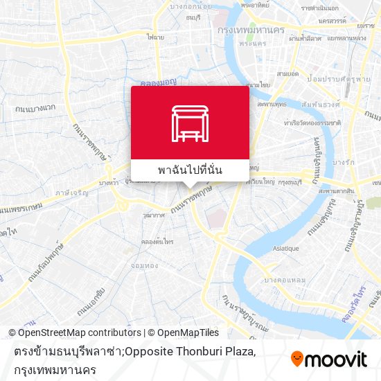 ตรงข้ามธนบุรีพลาซ่า;Opposite Thonburi Plaza แผนที่