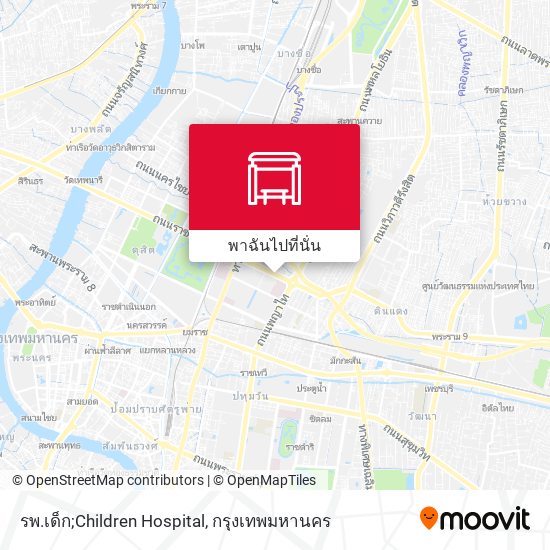 รพ.เด็ก;Children Hospital แผนที่