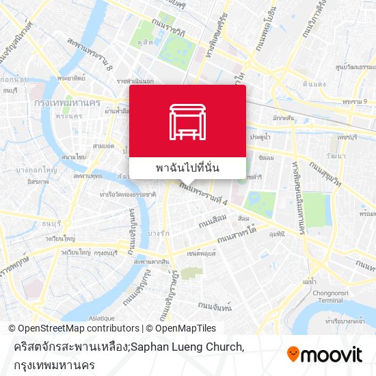 คริสตจักรสะพานเหลือง;Saphan Lueng Church แผนที่