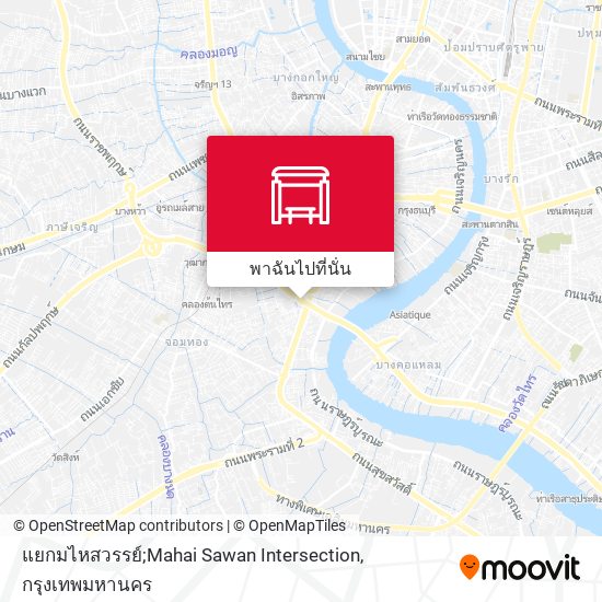 แยกมไหสวรรย์;Mahai Sawan Intersection แผนที่