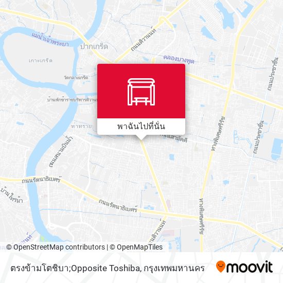 ตรงข้ามโตชิบา;Opposite Toshiba แผนที่