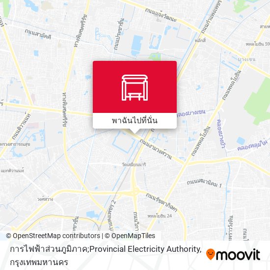 การไฟฟ้าส่วนภูมิภาค;Provincial Electricity Authority แผนที่