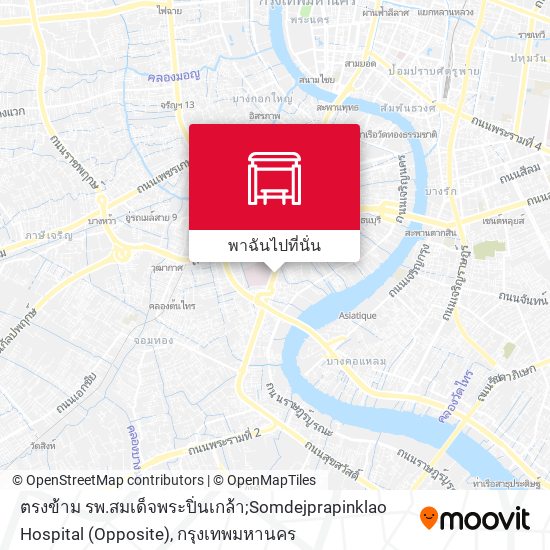 ตรงข้าม รพ.สมเด็จพระปิ่นเกล้า;Somdejprapinklao Hospital (Opposite) แผนที่