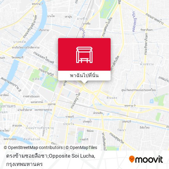 ตรงข้ามซอยลือชา;Opposite Soi Lucha แผนที่