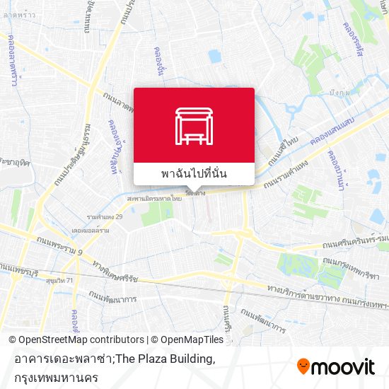 อาคารเดอะพลาซ่า;The Plaza Building แผนที่