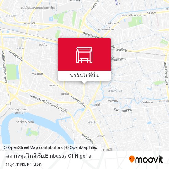สถานฑูตไนจีเรีย;Embassy Of Nigeria แผนที่