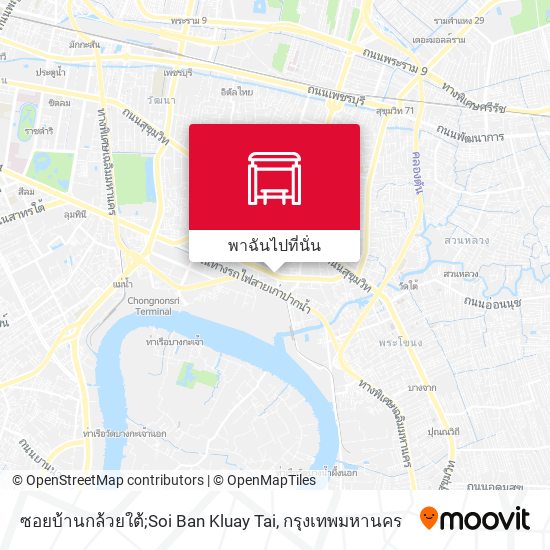 ซอยบ้านกล้วยใต้;Soi Ban Kluay Tai แผนที่