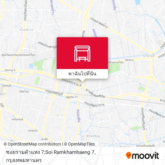 ซอยรามคำแหง 7;Soi Ramkhamhaeng 7 แผนที่