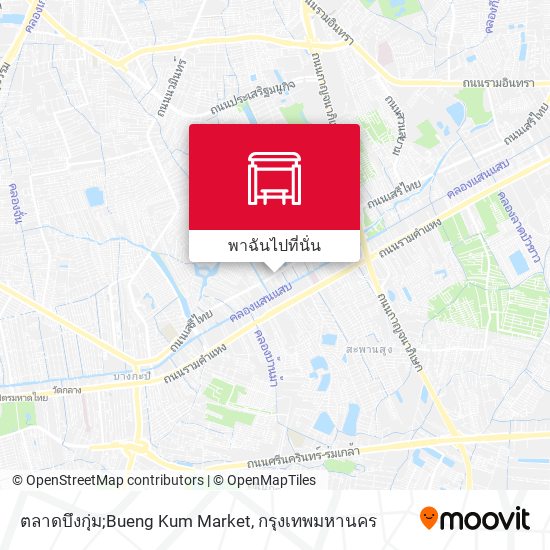 ตลาดบึงกุ่ม;Bueng Kum Market แผนที่