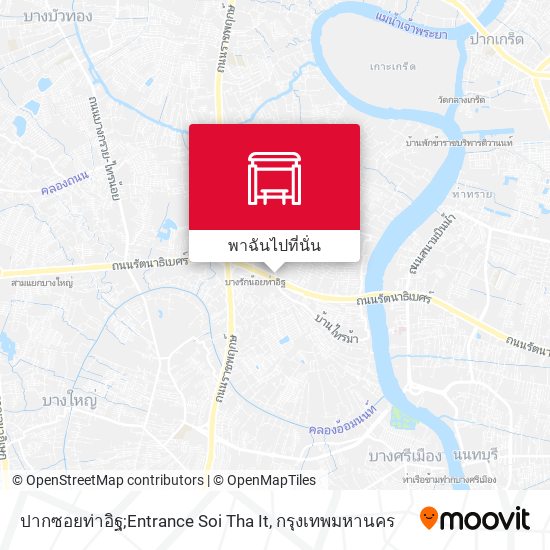 ปากซอยท่าอิฐ;Entrance Soi Tha It แผนที่