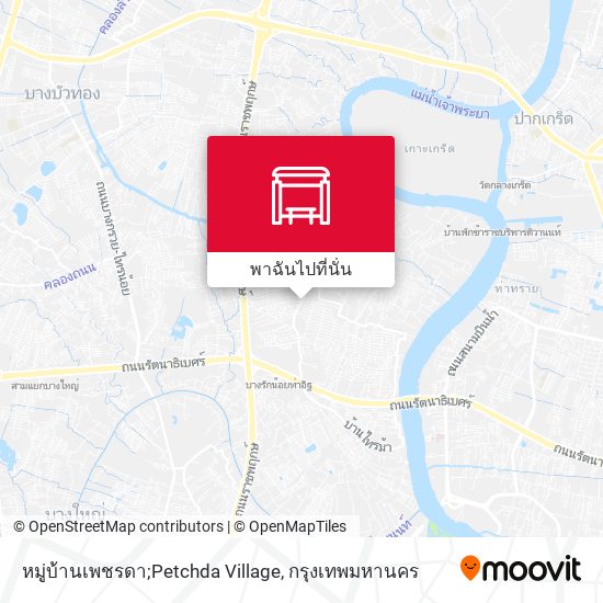 หมู่บ้านเพชรดา;Petchda Village แผนที่