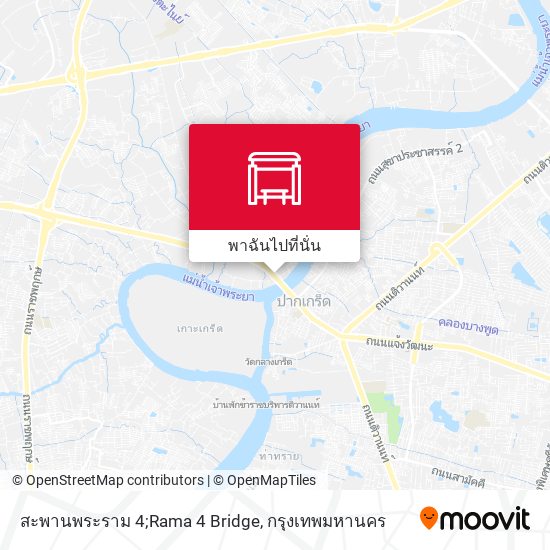 สะพานพระราม 4;Rama 4 Bridge แผนที่