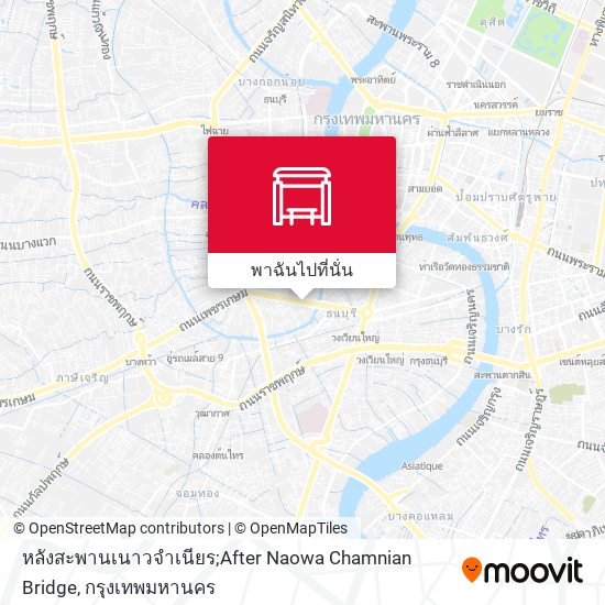 หลังสะพานเนาวจำเนียร;After Naowa Chamnian Bridge แผนที่