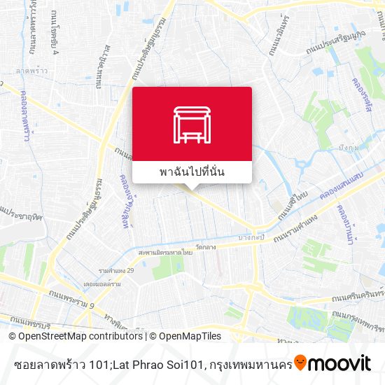 ซอยลาดพร้าว 101;Lat Phrao Soi101 แผนที่