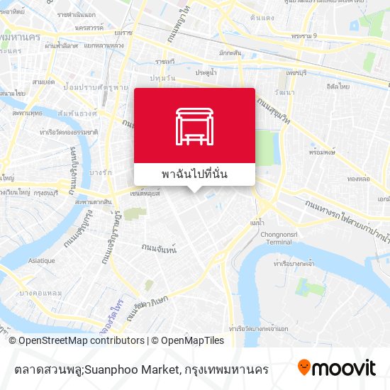 ตลาดสวนพลู;Suanphoo Market แผนที่