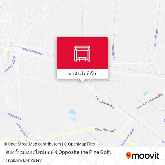 ตรงข้ามเดอะไพน์กอล์ฟ;Opposite the Pine Golf แผนที่