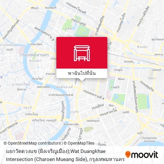 แยกวัดดวงแข (ฝั่งเจริญเมือง);Wat Duangkhae Intersection (Charoen Mueang Side) แผนที่